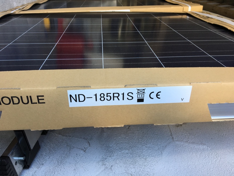 PV-Module - Sharp - ND-185R1S - 185Wp - Poly - Secondsol