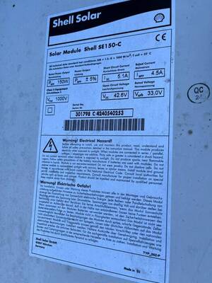 Shell Solar — Powermax Plus 160-C