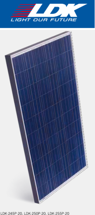 PV-Module - LDK Solar - LDK 250PAFW - 250Wp - Poly - Secondsol
