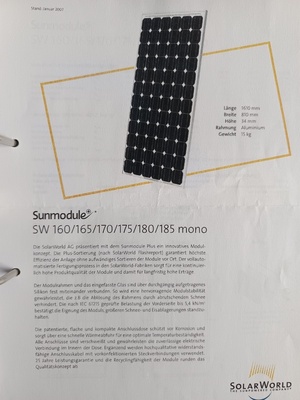 Solarworld — Sunmodule