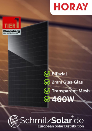   Horay Solar — HS460TC-MHC-D