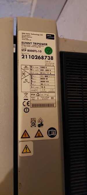SMA — Sunny Tripower 8000TL-10