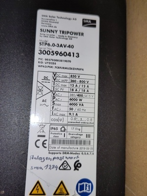   SMA — STP.6.0-3AV-40