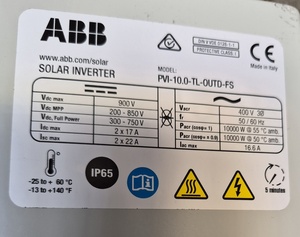 ABB — PVI-10.0-TL-OUTD