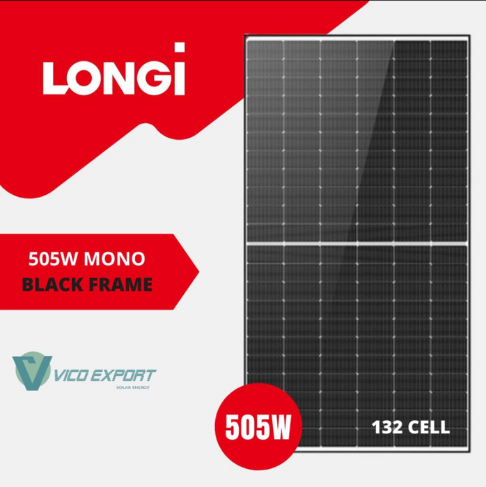 Pannello fotovoltaico LONGi Solar 505Wp - IO Solar
