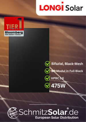   LONGI Solar  — EcoLife X10 LR7-54HVBB-475M