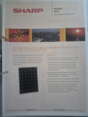 Solarmax/ Sharp 180Wx12 — PV 