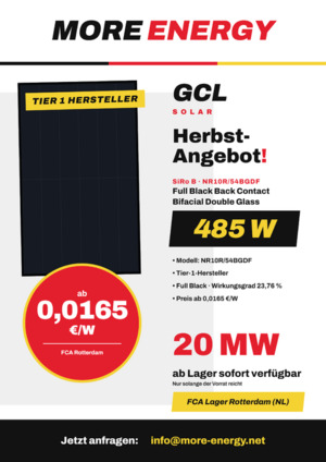   GCL — 485W Full Black NR10R/54BGDF