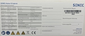 SENEC — Senec Home V3 hybrid 