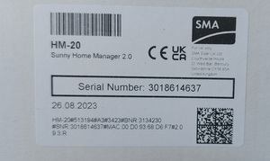 SMA — Sunny Home Manager 2.0