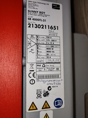   SMA — SB 4000TL-21
