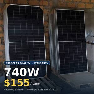 European Quality — 740W Solar Panel