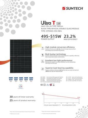   Suntech — STP500S-H54-Nth