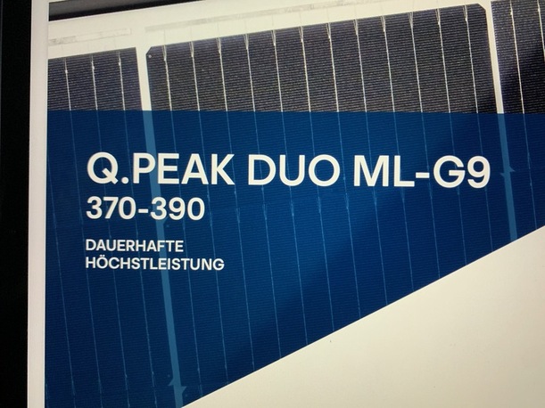 Q Cells Q Peak Duo Ml G9 375wc